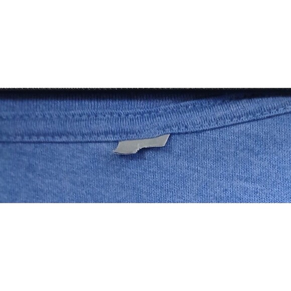 Joel Embiid #21 NBPA Women’s Medium Blue V-Neck T-Shirt Philadelphia 76ers - Picture 4 of 4